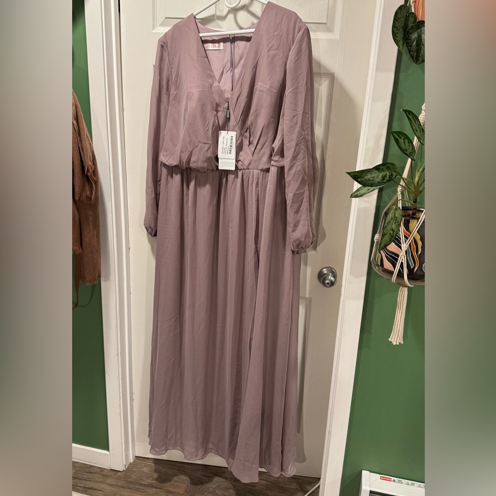 JJs House Dusk Maxi Dress Bridesmaid US26W